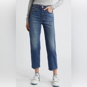 Levi’s Ribcage High Waist Ankle Jeans - Size 28 - Color My Honor